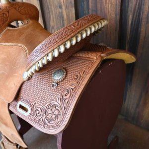 14" USED TESKEY'S BARREL SADDLE Saddles Teskey's Saddlery