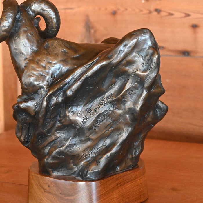 High Country March Original Bronze by Curtis Zabel