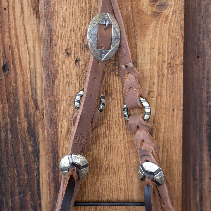 Joe Hipp Split Ear Headstall w/ Teskey's Hardware