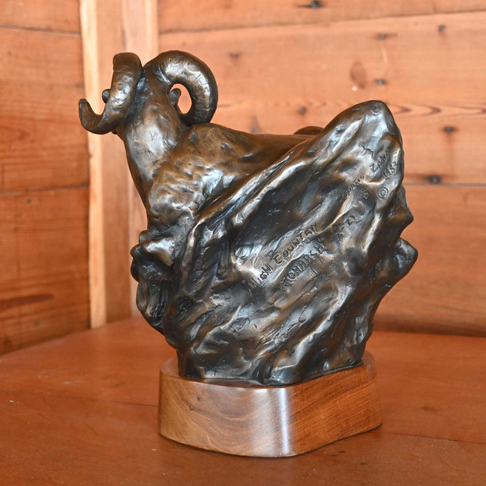 High Country March Original Bronze by Curtis Zabel