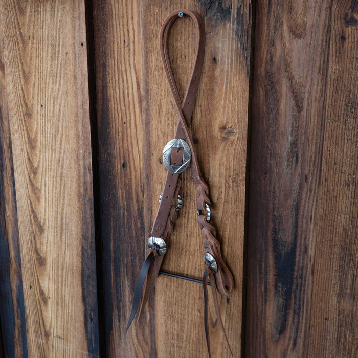 Joe Hipp Split Ear Headstall w/ Teskey's Hardware