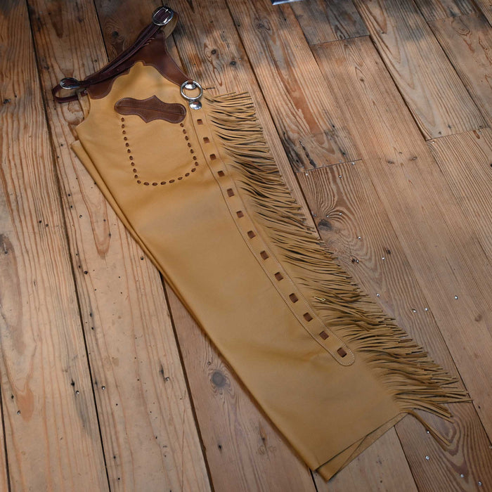 Teskey's Large Smooth Tan Shotgun Chaps