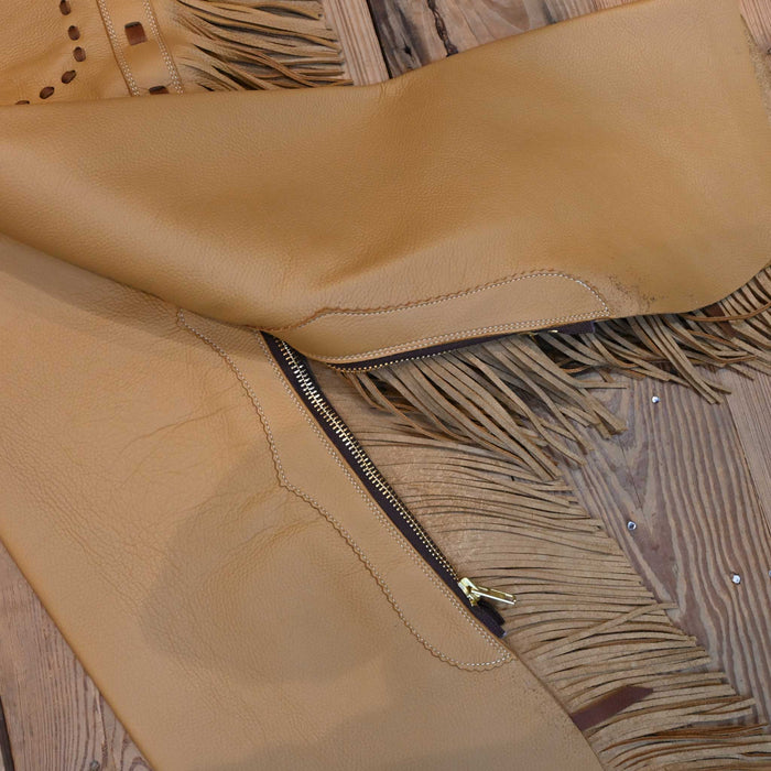 Teskey's Large Smooth Tan Shotgun Chaps
