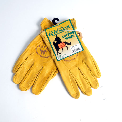 NEW Tuff Mate Cutting Horse Unlined Gloves Sale Barn Tuff Mate
