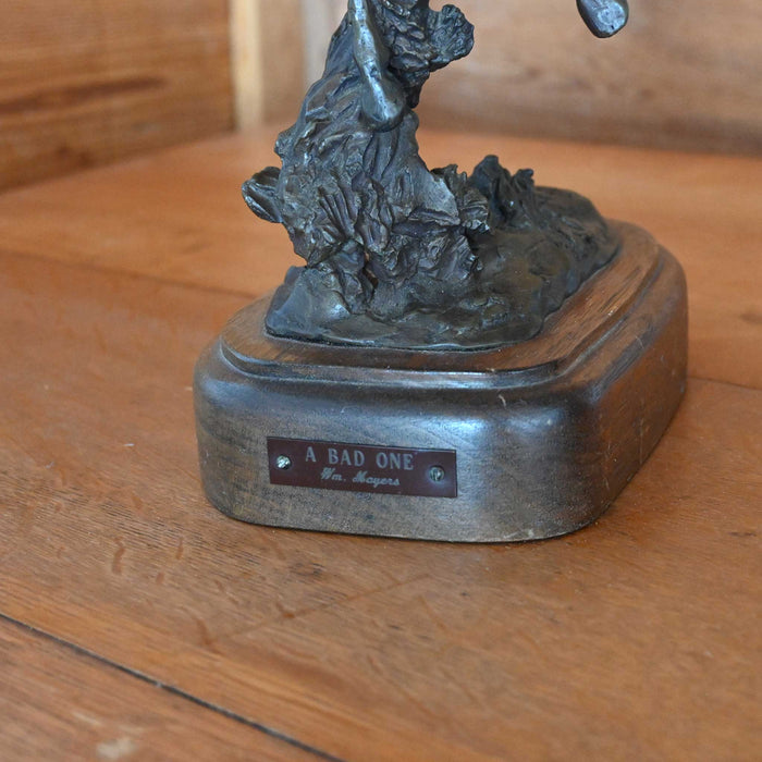A Bad One Original Bronze by William Moyers