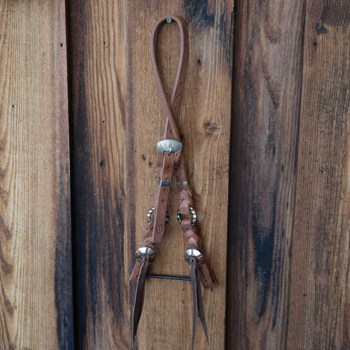 Joe Hipp Split Ear Headstall w/ Teskey's Hardware