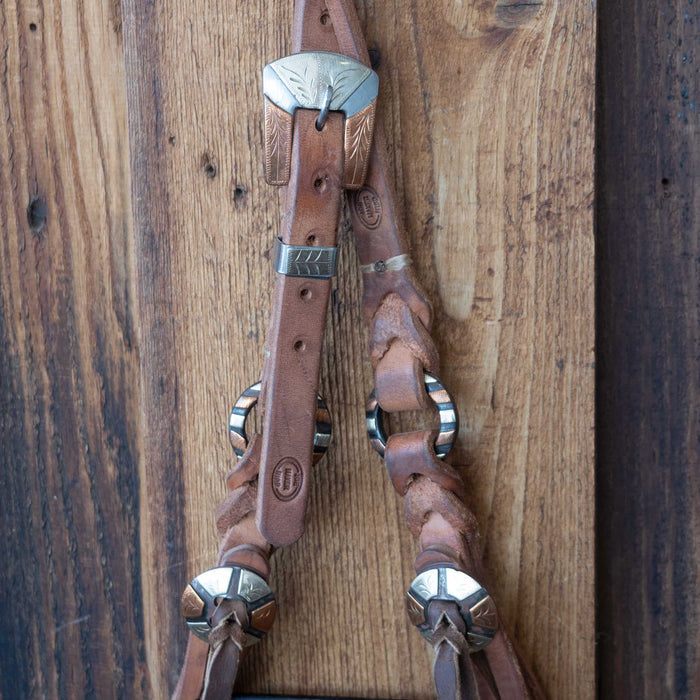 Joe Hipp Split Ear Headstall w/ Teskey's Hardware