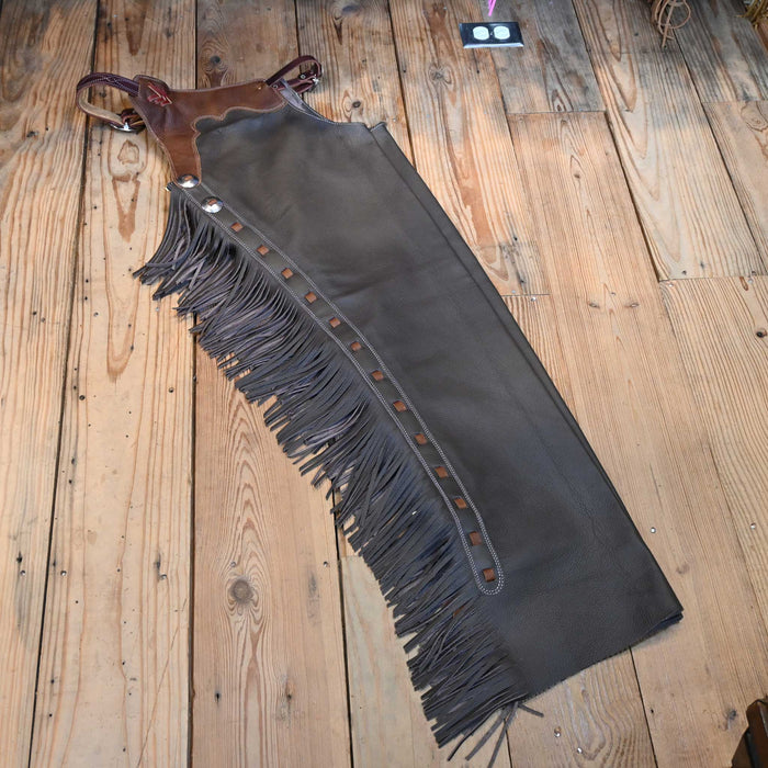 Teskey's X-Large Smooth Chocolate Shotgun Chaps