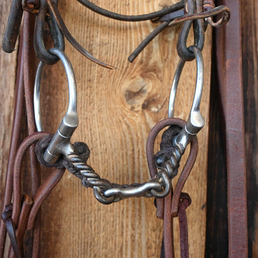 D-Ring Twisted Wire Dogbone Bridle Rig Sale Barn misc