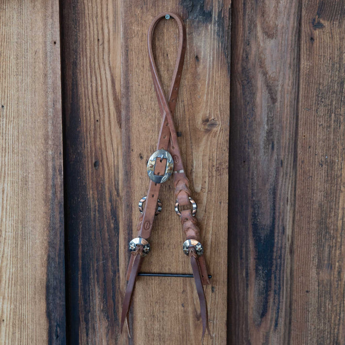 Joe Hipp Split Ear Headstall w/ Teskey's Hardware