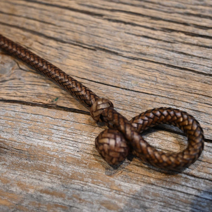 Chocolate Brown Rawhide Bit Hobble