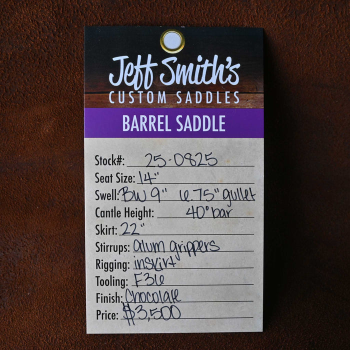 14" JEFF SMITH BARREL SADDLE