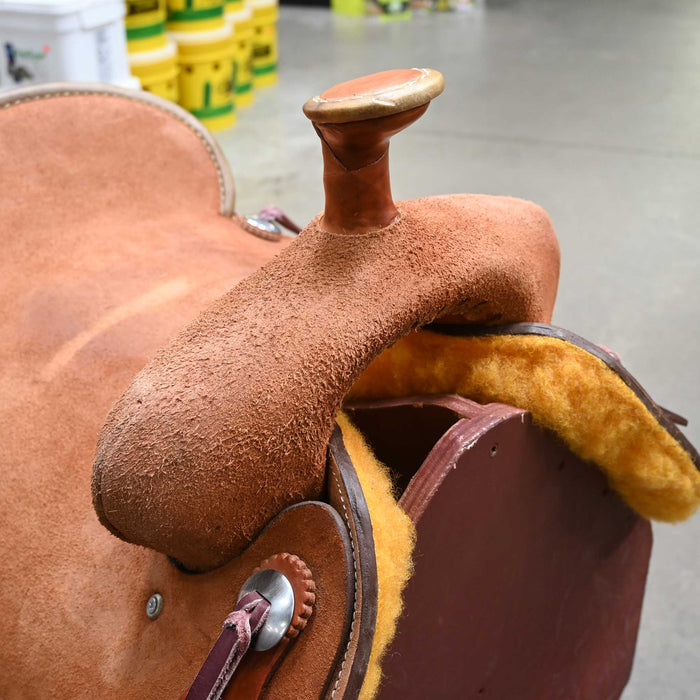 16.5" BRAZOS RIVER RANCH SADDLE Saddles - New Brazos River Saddlery