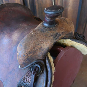 15" USED CLAY HAMIL RANCH SADDLE Saddles Clay Hamil