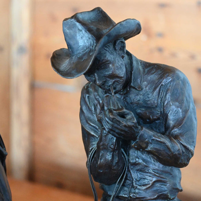 Days End Original Bronze Bill Nebeker