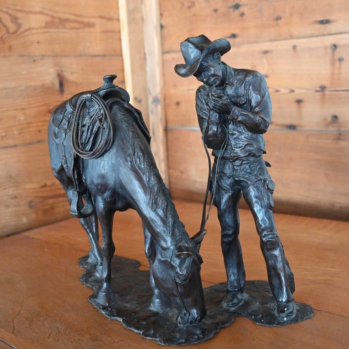 Days End Original Bronze Bill Nebeker