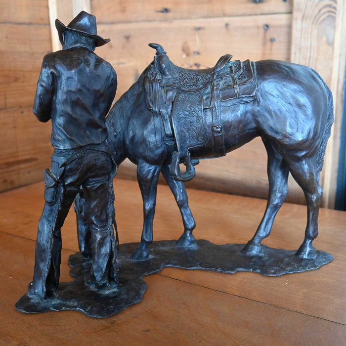Days End Original Bronze Bill Nebeker