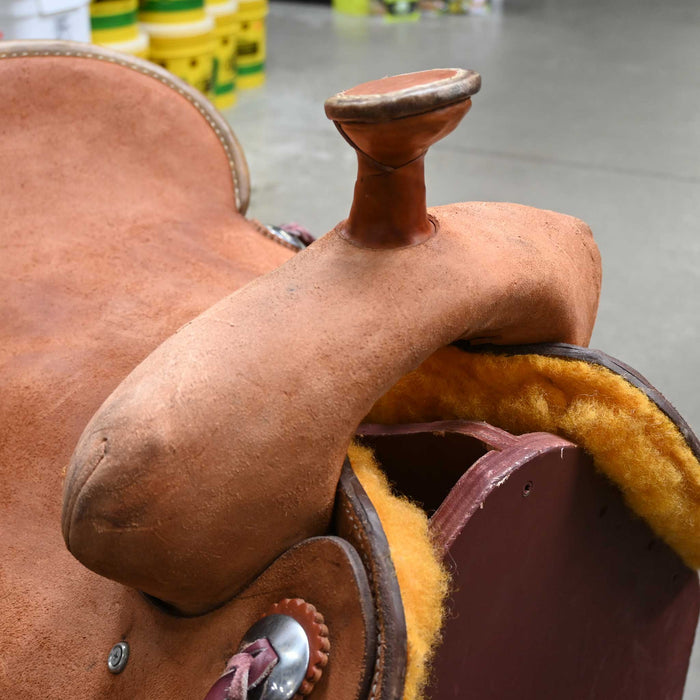 16.5" BRAZOS RIVER RANCH SADDLE Saddles - New Brazos River Saddlery