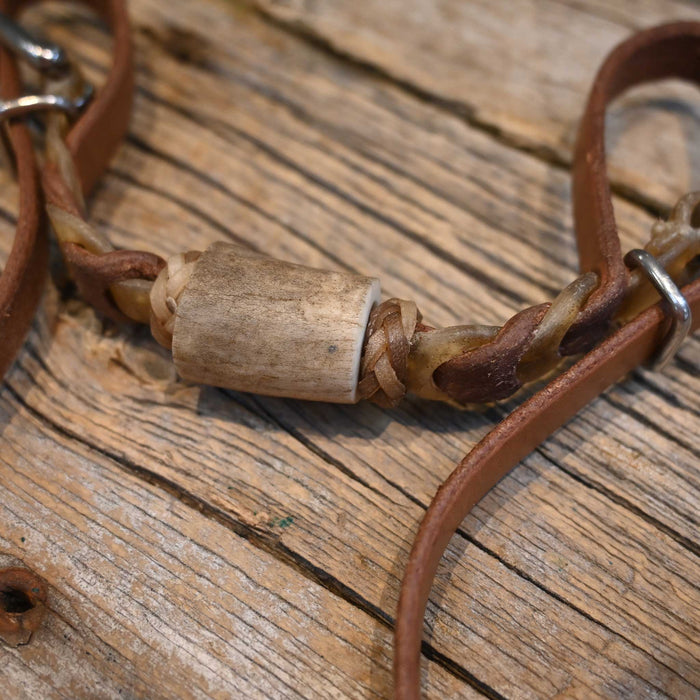 Billy Albin Rawhide & Leather Bit Hobble