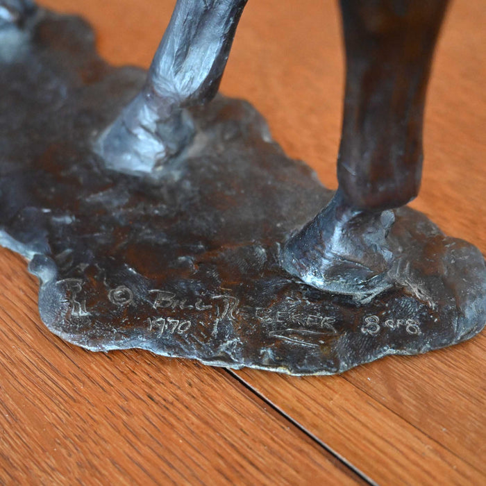 Days End Original Bronze Bill Nebeker