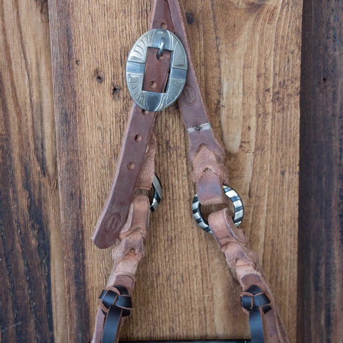 Joe Hipp Split Ear Headstall w/ Teskey's Hardware