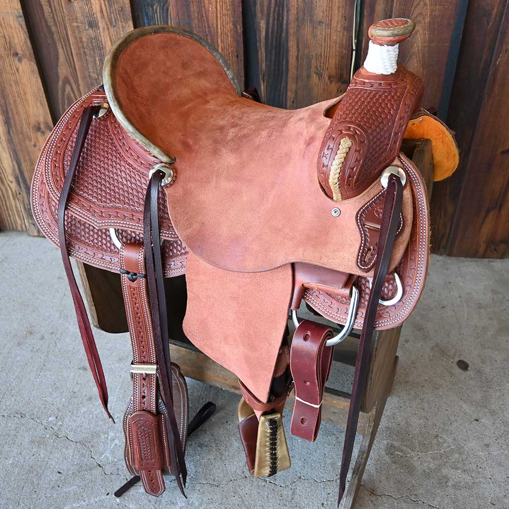 15.5" TESKEY'S RANCH ASSOCIATION SADDLE Saddles TESKEY'S SADDLERY LLC   