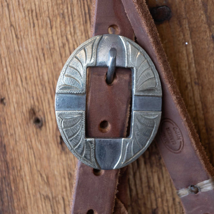 Joe Hipp Split Ear Headstall w/ Teskey's Hardware