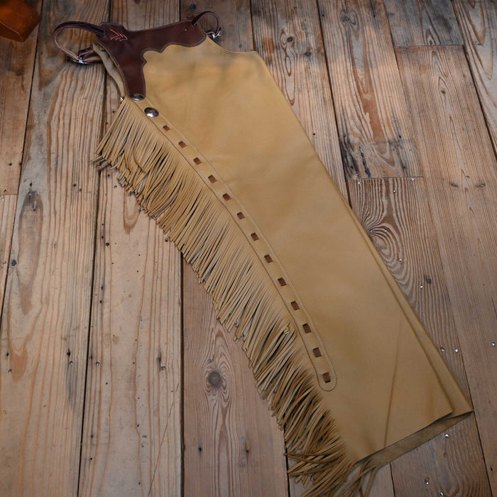 Teskey's X-Large Smooth Tan Shotgun Chaps