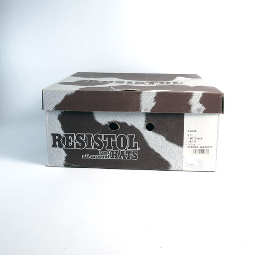 NEW Resistol Best-All-Around Grizzly Black Cowboy Hat Sale Barn Resistol