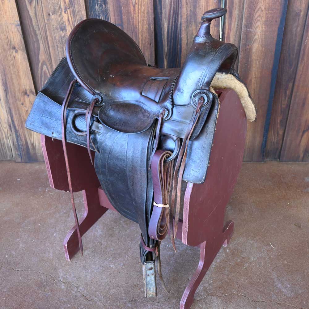 15.5" USED MULE SADDLE Saddles SHOPMADE