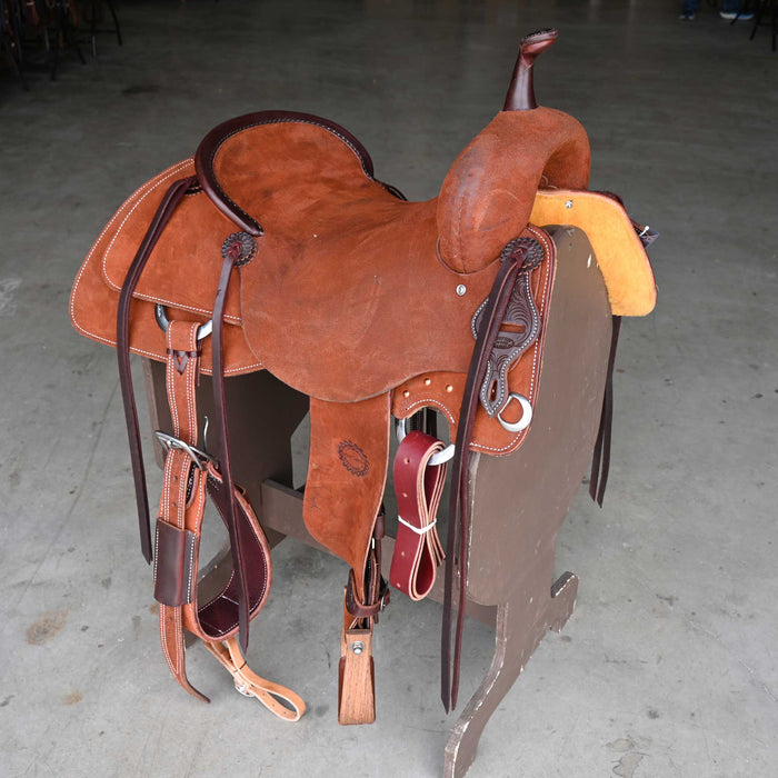 16.5" JEFF SMITH BUSTER WELCH CUTTING SADDLE