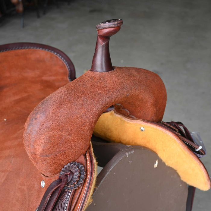 16.5" JEFF SMITH BUSTER WELCH CUTTING SADDLE