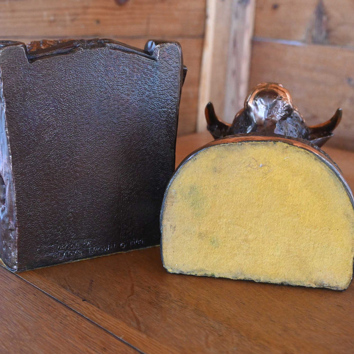 1947 Dodge Inc. Gladys Brown Hereford Bookends