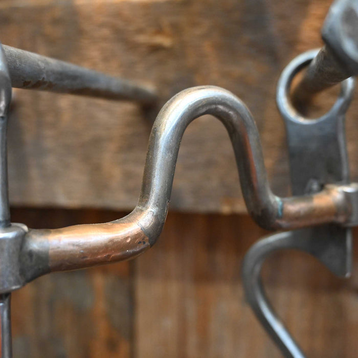Josh Ownbey Silver Mounted Solid Port Bit