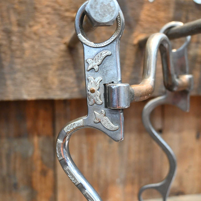 Josh Ownbey Silver Mounted Solid Port Bit