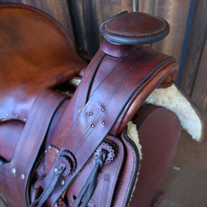 15" USED D. CARRICO MULE SADDLE Saddles D.CARRICO