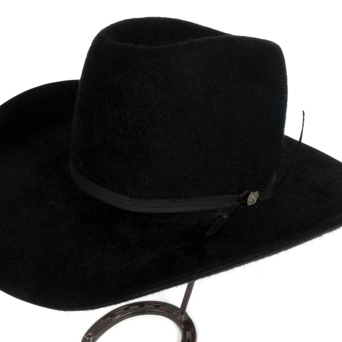 NEW Resistol Best-All-Around Grizzly Black Cowboy Hat Sale Barn Resistol