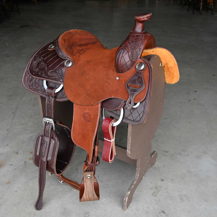 14.5" JEFF SMITH TEAM ROPING SADDLE