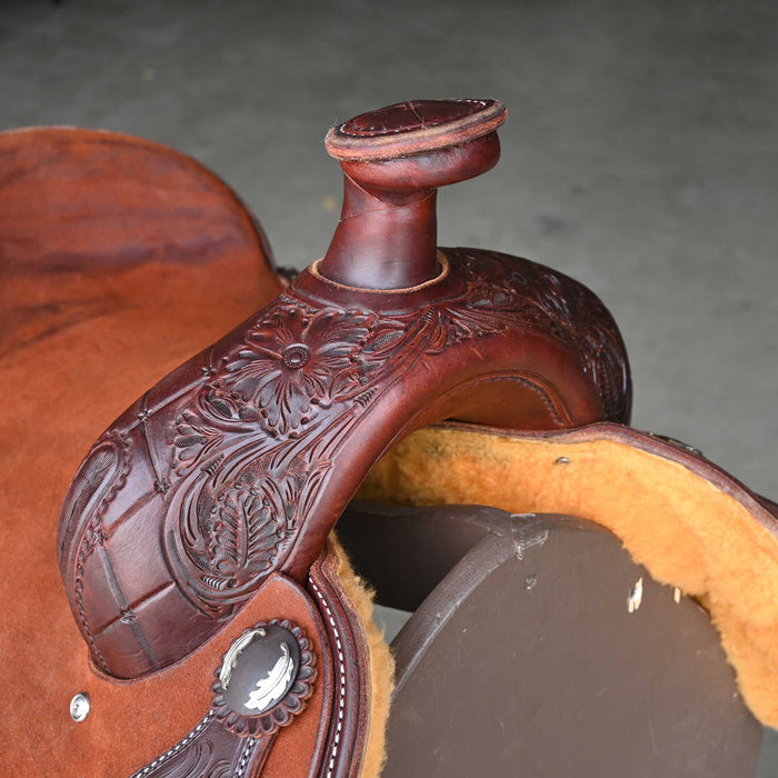 14.5" JEFF SMITH TEAM ROPING SADDLE