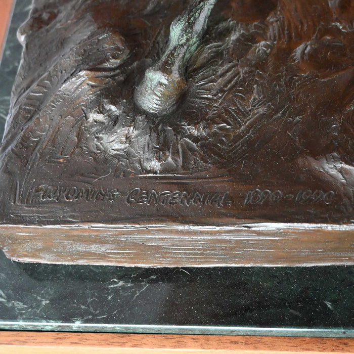 Wyoming Gentleman Original Bronze by Edward Fraughton