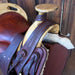 15" USED CLINT MORTENSON MULE SADDLE Saddles - Used Clint Mortenson