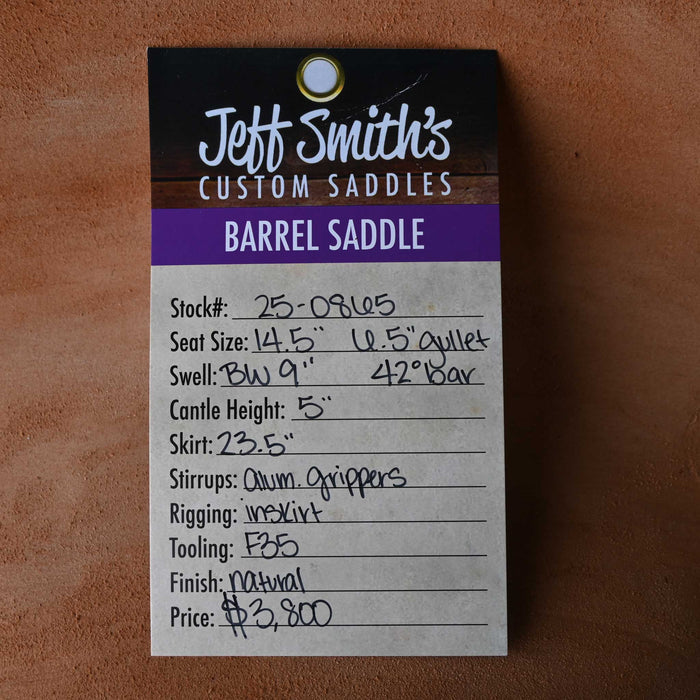 14.5" JEFF SMITH BARREL SADDLE