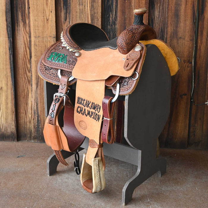 14" USED TESKEY'S BREAKAWAY SADDLE