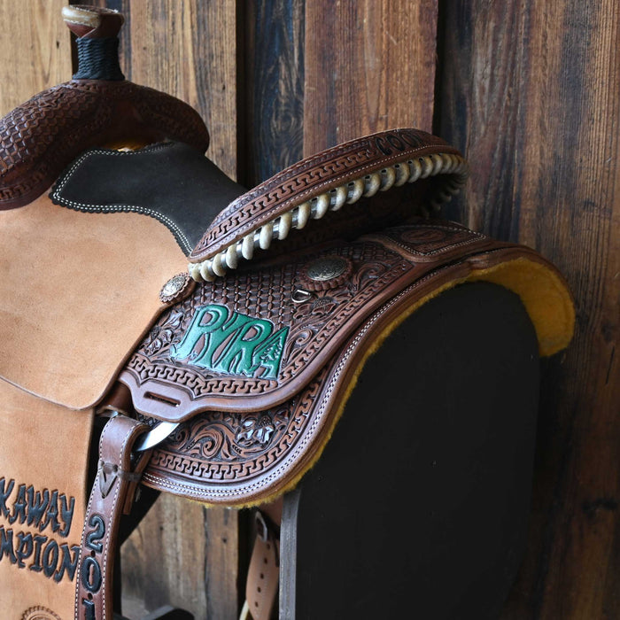 14" USED TESKEY'S BREAKAWAY SADDLE