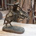 Vintage Bucking Cowboy Bronze Collectibles MISC