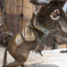 Vintage Bucking Cowboy Bronze Collectibles MISC