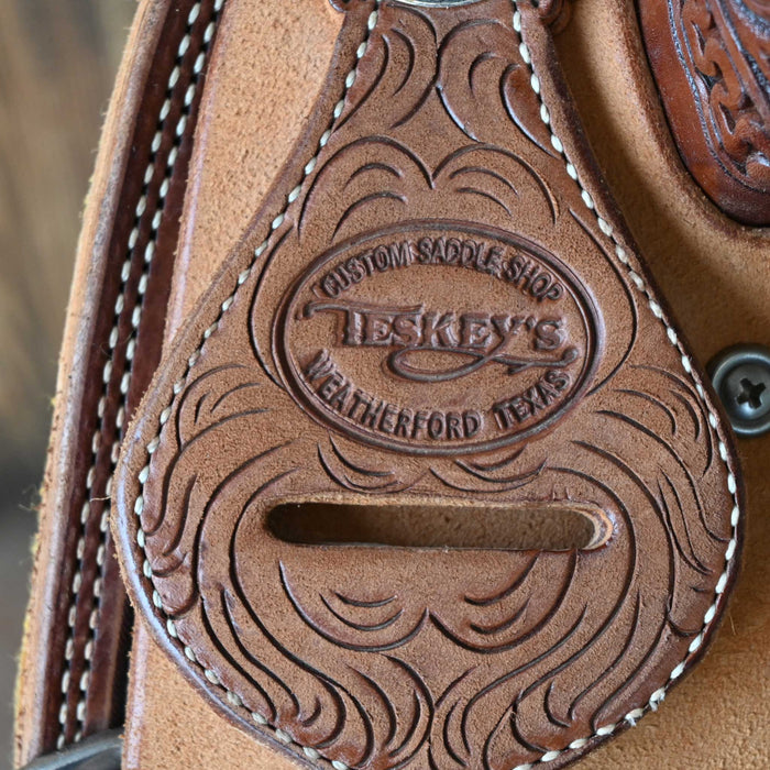 14" USED TESKEY'S BREAKAWAY SADDLE