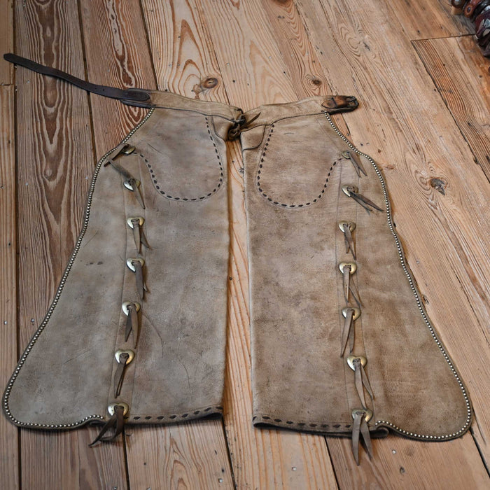 1930's Hamley's Heart Concho Shotgun Chaps