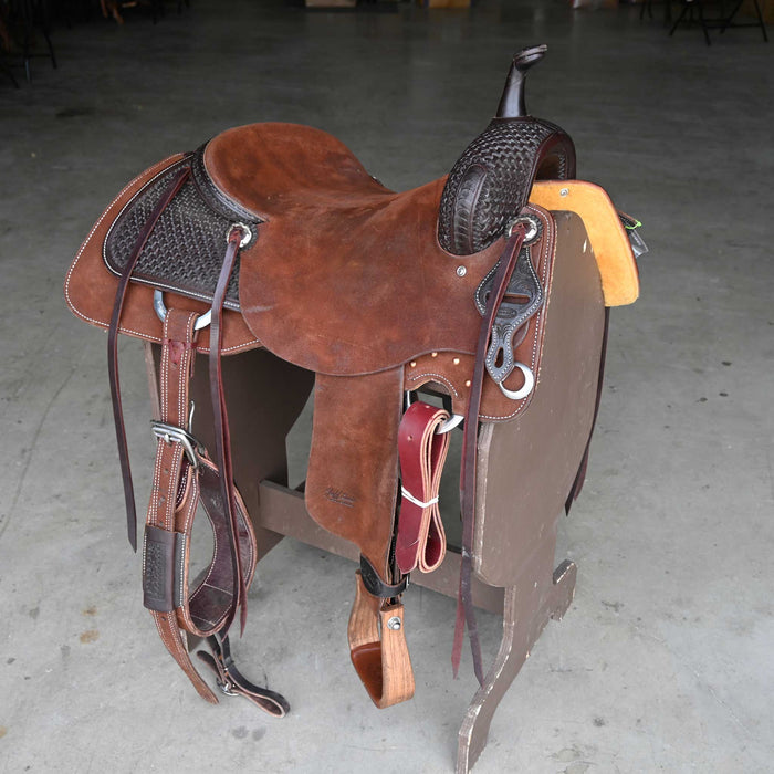 16" JEFF SMITH BUSTER WELCH CUTTTING SADDLE