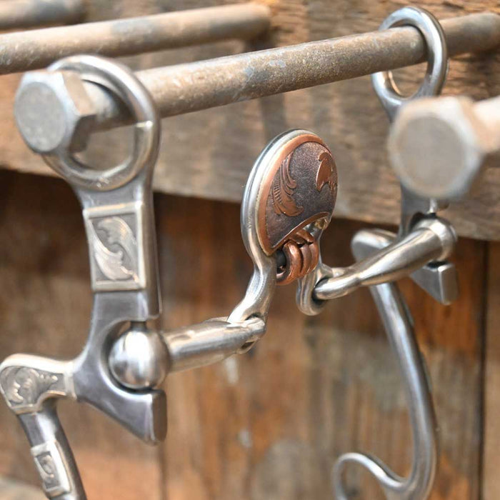 Kerry Kelley's "Fancy" Line - Silver Mounted Bit KK1013 Tack - Bits Kerry Kelley